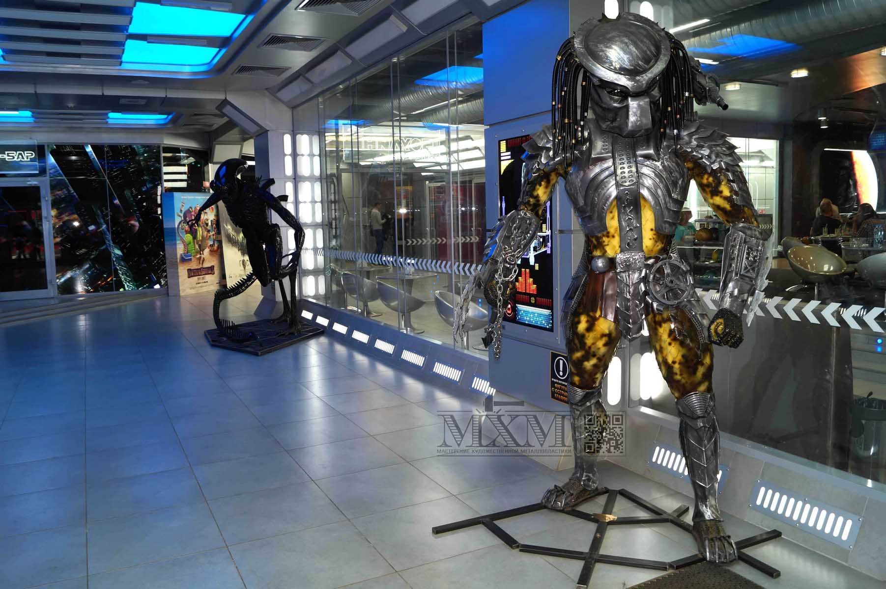 Скульптура из металла - Хищник